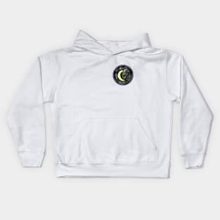 Moon With Eyes Kids Hoodie